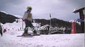 La neige bien cultivée