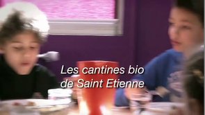 Les cantines bio de St Etienne